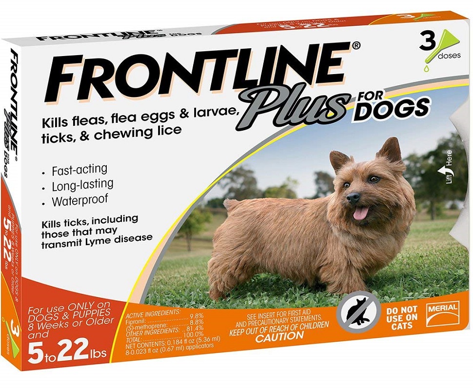 Merial Frontline plus Flea and Tick Control for Dog